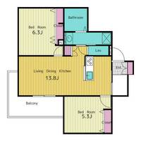 物件の間取り画像