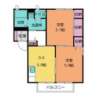 物件の間取り画像