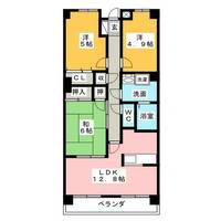 桃山ガーデンヒルズの間取り