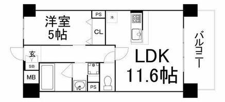 物件の間取り画像