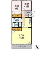 物件の間取り画像