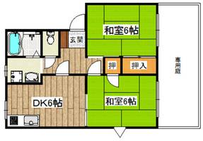 フレグランス大手町102の間取り