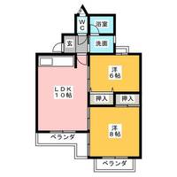 カーサラフィーネの間取り