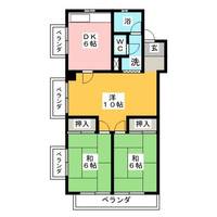 カナル中川の間取り