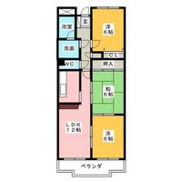 ベルメゾンの間取り