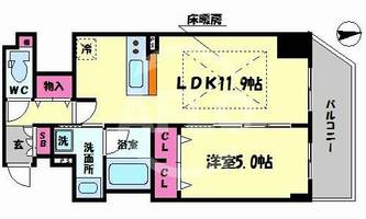 物件の間取り画像