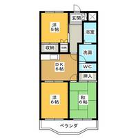 コーポ都の間取り