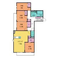 エクシード下山203の間取り