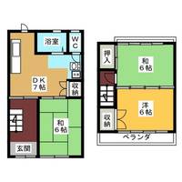 愛知県名古屋市守山区鳥羽見3丁目(一戸建)の賃貸物件の間取り