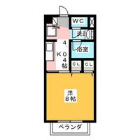 サープラス美咲の間取り