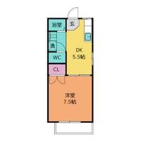 タウニー不吹 (タウニーフブキ)の間取り