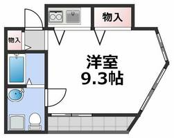 トゥリオーニEBISUの間取り