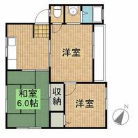 ハイツ茨木の間取り