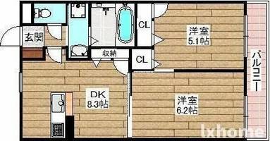 物件の間取り画像