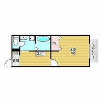 アンプルール milleの間取り