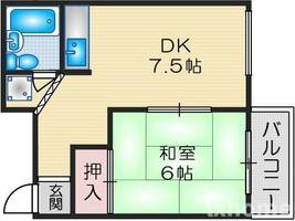 物件の間取り画像