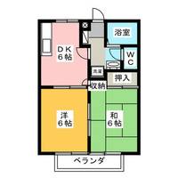 サンパティックオカダの間取り