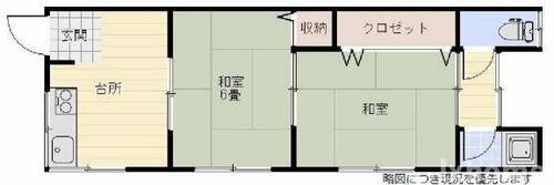 千里丘文化の間取り