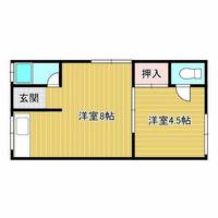 共栄ハイツの間取り