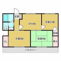 めぞんたきがわの間取り