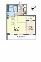 シャーメゾンステージ茨木春日の間取り