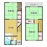 大阪府茨木市橋の内2丁目(一戸建)の賃貸物件の間取り