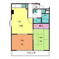 エスポワール長谷川の間取り