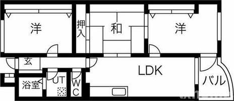 物件の間取り画像