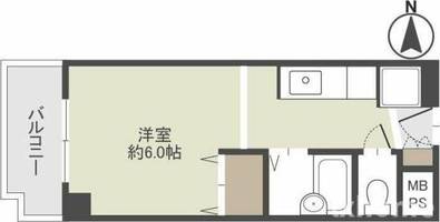 シャトー黒田の間取り