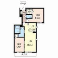 サンライズ コートの間取り