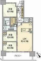 物件の間取り画像