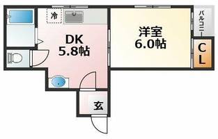 物件の間取り画像