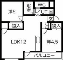 物件の間取り画像