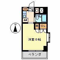 コスモパレスピースワンの間取り