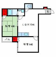 リノン東山本新町の間取り