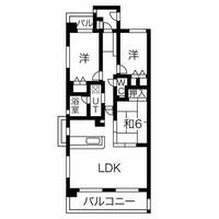 愛知県名古屋市名東区神丘町1丁目(マンション)の賃貸物件の間取り