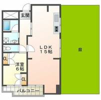 マンション朝霧3号棟の間取り