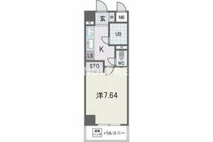 ブライトハーツ大橋南の間取り