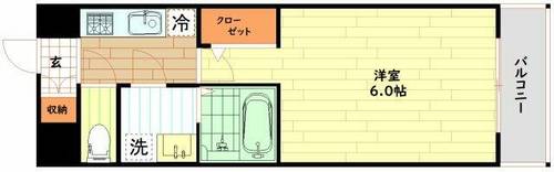 エスリード大阪プライムゲートの間取り