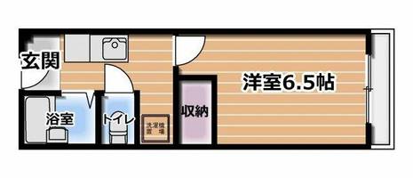大阪府四條畷市中野本町(マンション)の賃貸物件の間取り