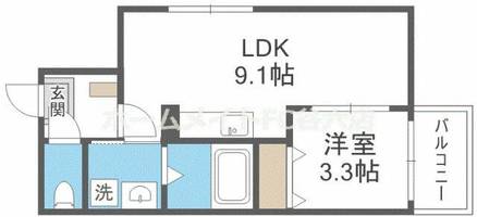 物件の間取り画像