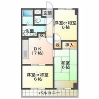 サンコート垂水の間取り