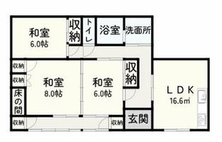 物件の間取り画像