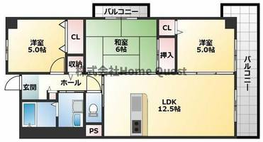 物件の間取り画像