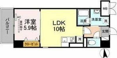 物件の間取り画像