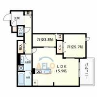 物件の間取り画像