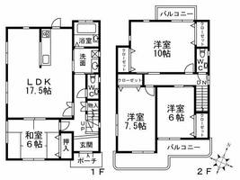 物件の間取り画像