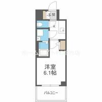 エスリード弁天町NORTH RESIDENCEの間取り