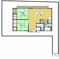 大阪府豊中市刀根山2丁目(一戸建)の賃貸物件の間取り