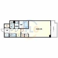 エスティメゾン京橋の間取り